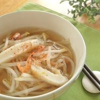 Ｗスープに、えびの風味までプラス♪超カンタン＆激安～なスープ☆スパイス大使☆