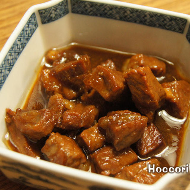 牛ステーキ肉のコロコロ佃煮 By いぬやま うさ吉さん レシピブログ 料理ブログのレシピ満載