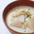 レシピ「かぶと油揚げの豆乳味噌汁」とふじりんごで朝食♪