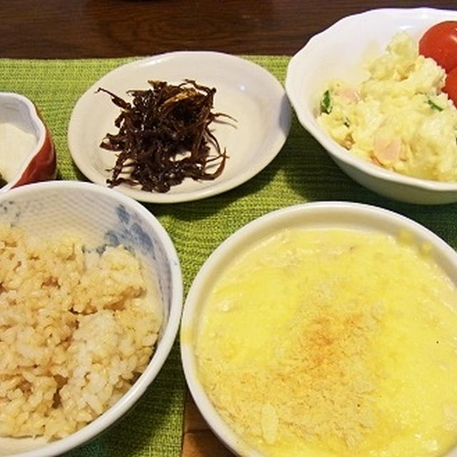 春は断捨離　＆　カブのグラタン