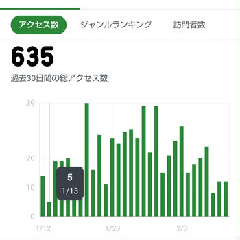 私のアクセス数の謎