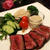 牛肉のタリアータ バーニャカウダソース添え