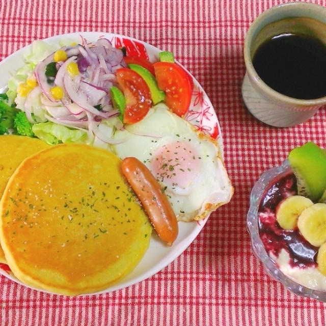 ＊大豆のパンケーキ＊