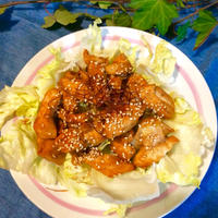だしまろ酢で簡単！！鶏の味噌照り焼き♪