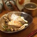 たらきも煮の生姜餡かけ　＆　たらきもポン酢