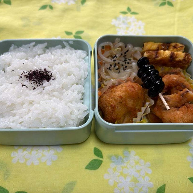 ６月２６日の頑張らないお弁当