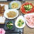 昨日里帰りしました！！！実家での夕食☆鶏の唐揚げ　お赤飯　切り干し大根　他