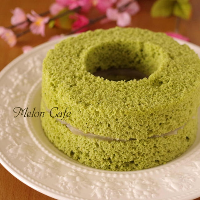 くらしのアンテナ掲載のお知らせ＆御礼☆「ホットケーキミックス(HM)の抹茶シフォンケーキ」