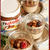 nutellaのベリー入りプリン・ブリュレ風