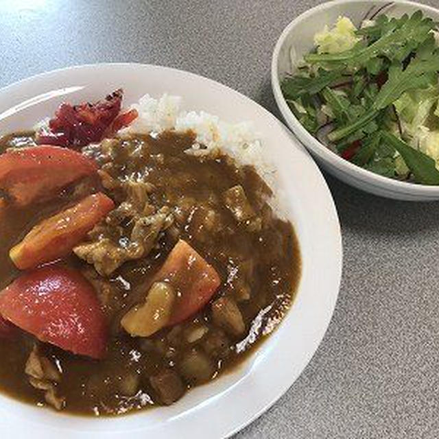 豚しゃぶトマトカレー