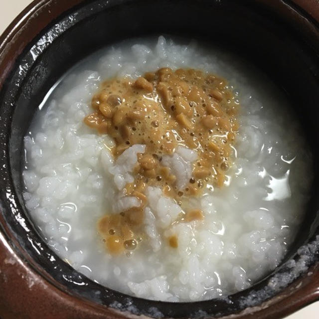 納豆粥