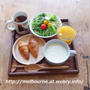 croissantで週末ブランチ♪