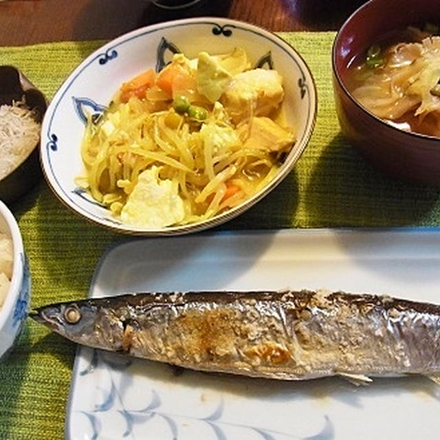 グリル簡単掃除　＆　豆腐でボリュームアップ