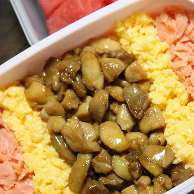 5月28日　　三色弁当（練習会）