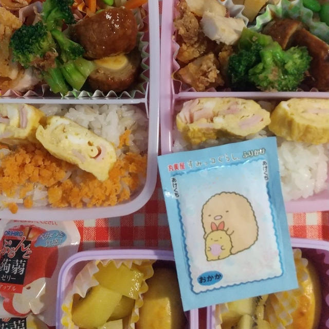 まん丸一年生 冬の学童弁当2