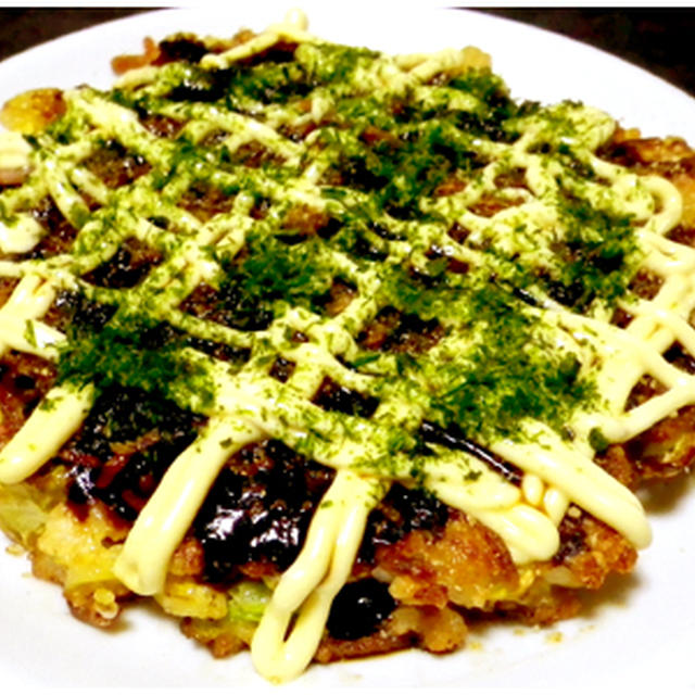 TKGのお好み焼き風そば飯 by マムチさん
