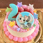 【2歳のお誕生日ケーキ】こねこのチーの可愛いケーキでお祝い♡