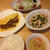 昨夜は鶏とアスパラのソテーなど～
