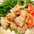 塩麹をまぶした鶏もも肉で☆塩麹鶏肉のみそマヨ焼き♪