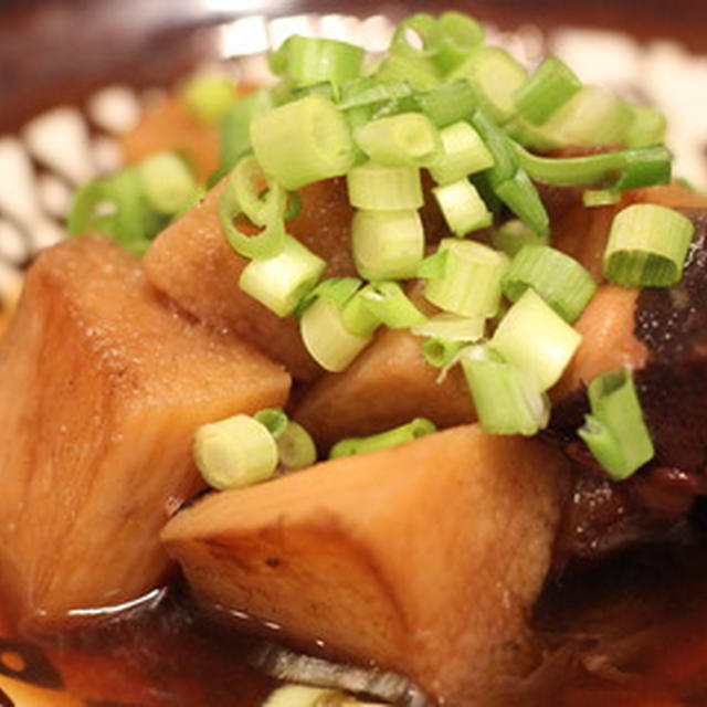 【recipe】タコとヤムイモの煮物