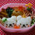 先週のお弁当（くま、ぶた、お芋）