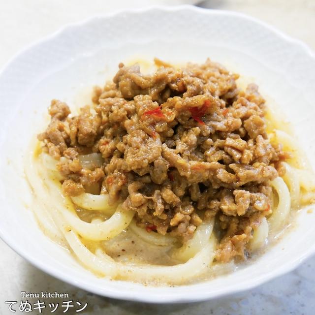 お家にある調味料で！しかも電子レンジだけでできる！『汁なし坦々うどん』の作り方