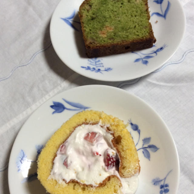 ごめん、巻ききれなかったロールケーキ