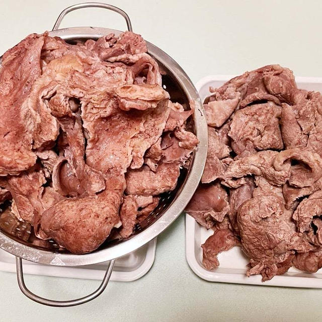 コストコ＊超大量牛すじ！定番メニューを美味にする方法♬