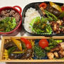 ささみとナスの炒め物弁当・○○〇〇といわれた夫
