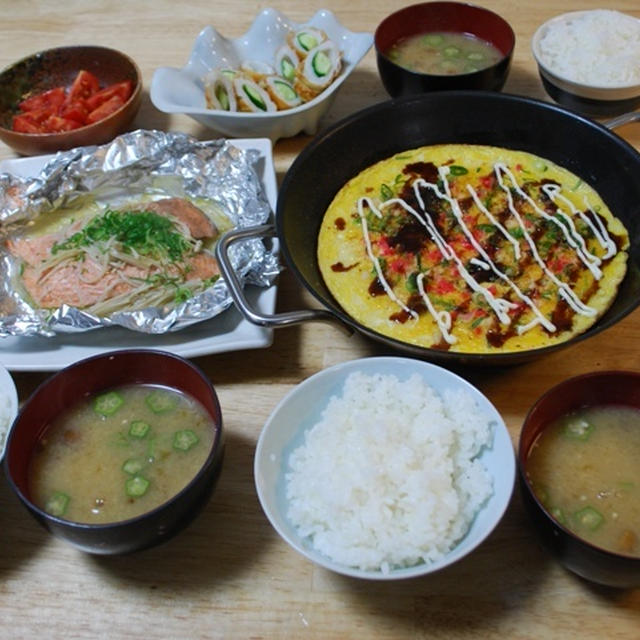 昨夜は山芋焼きなど～！