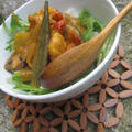 海老とオクラのCurryボウル♪
