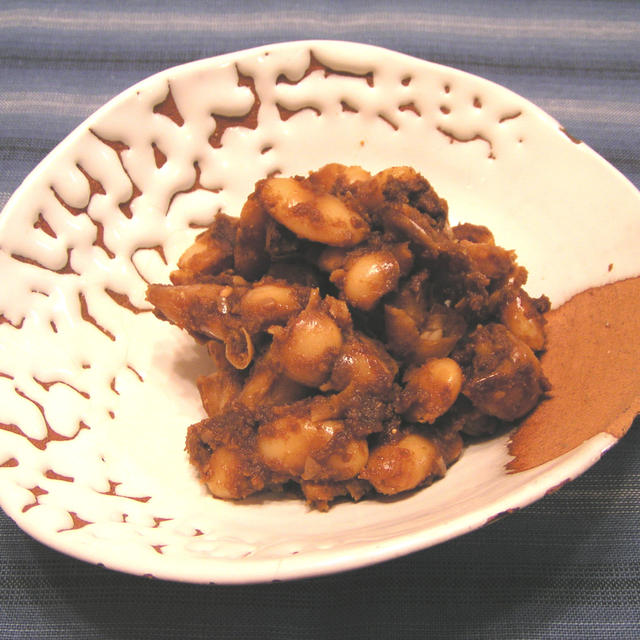 八丁味噌ＤＥ大福豆の甘辛煮