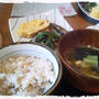 日曜朝ごはん。