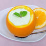 まるごとオレンジのレアチーズケーキのレシピ