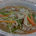 細切り野菜の餡かけラーメン