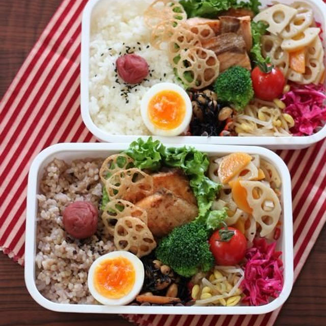 マンデーサーモンbento ✿ チキンプレート♪