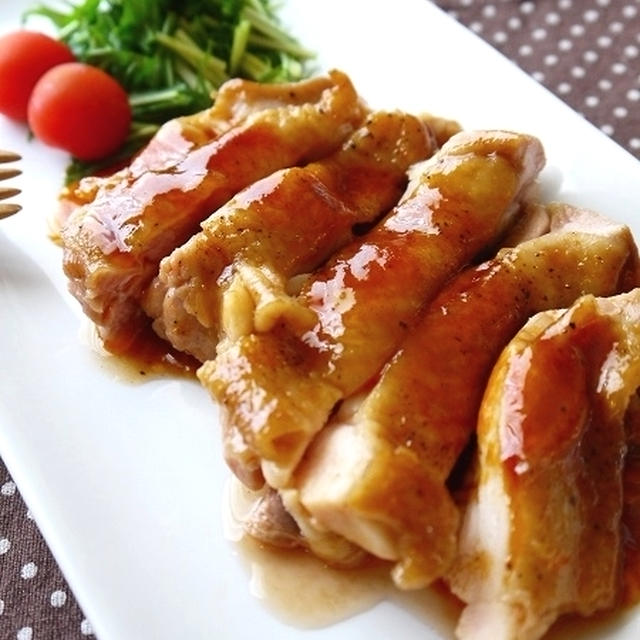 柔らかチキンのＢＢＱソース焼き【連載記事更新しました】