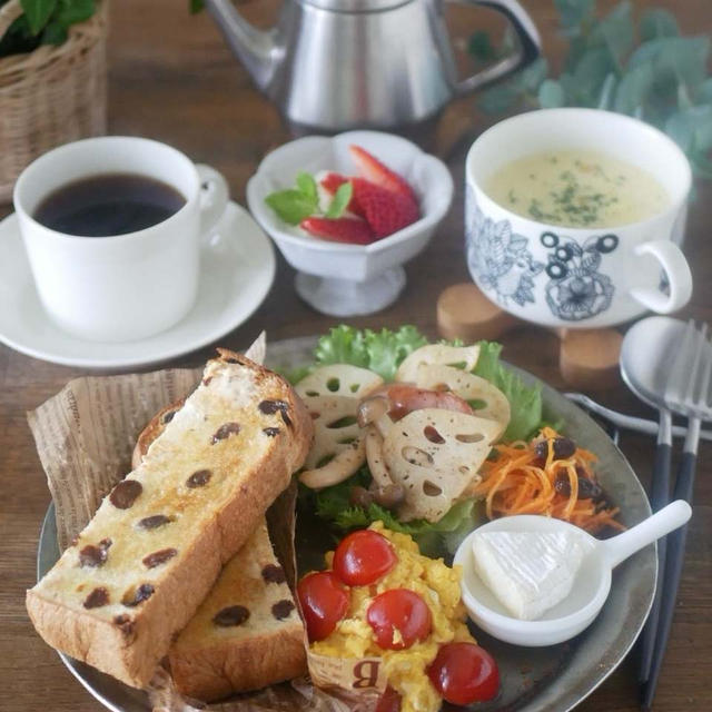ある日の簡単ブランチ