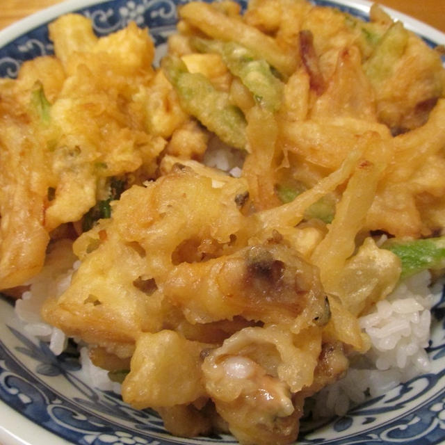 【旨魚料理】冷凍アサリでかき揚げ丼
