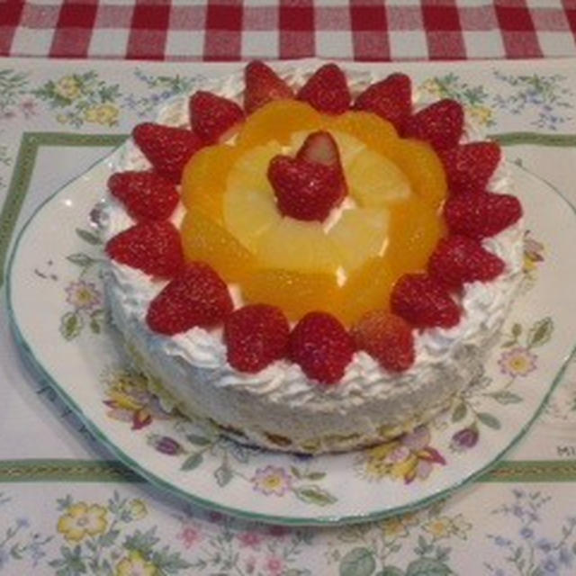 母の日♪＆フルーツいっぱいレアチーズケーキ