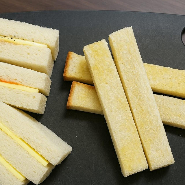 食パン1枚でサンドイッチ＆ラスクの簡単レシピ