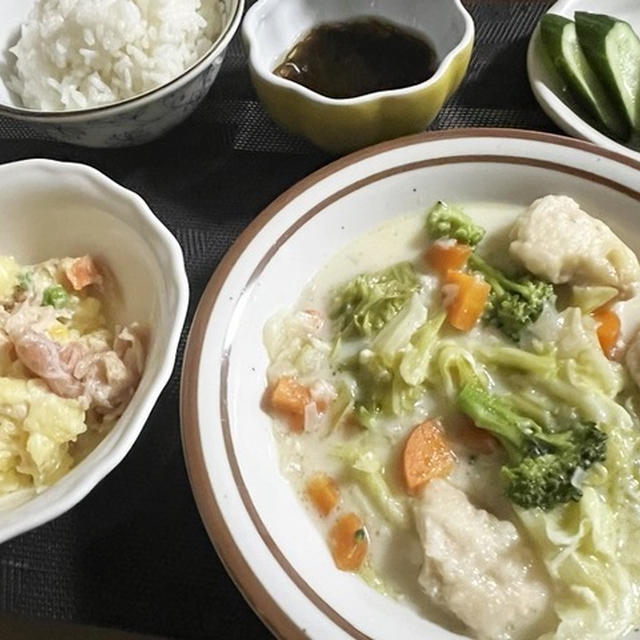 夏バテに最強アイテム＆鶏肉とキャベツのクリーム煮