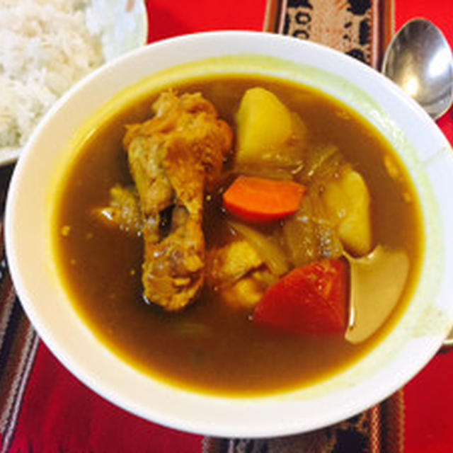 Vegetable broth Soup curry☆ ベジブロスを使ってスープカレー☆