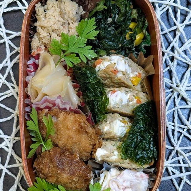 言ってるとそうなる...時もある～夫のお弁当300