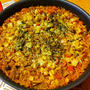きのことチョリソのスパイス焼きカレー  フライパンでお米と一緒に炊いて全部で30分！
