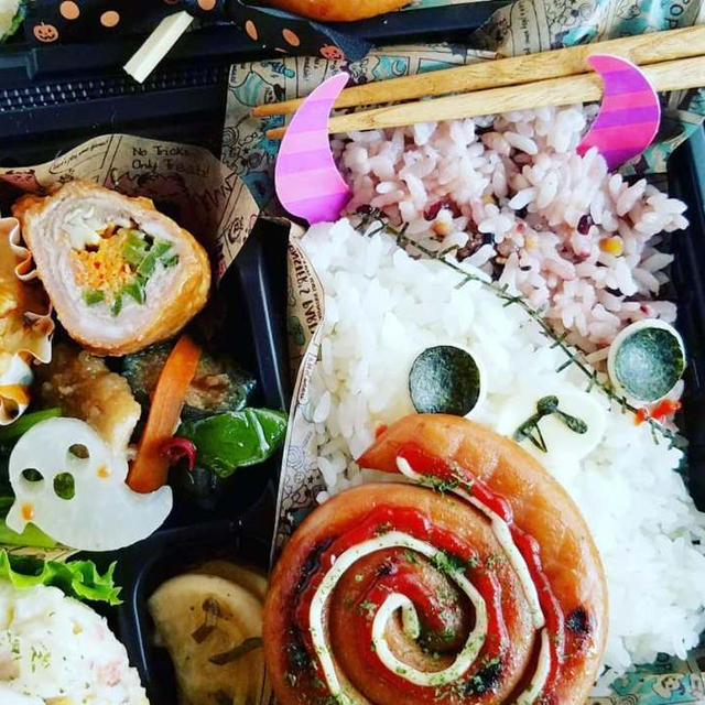 コリラックマハロウィン弁当♪♪♪
