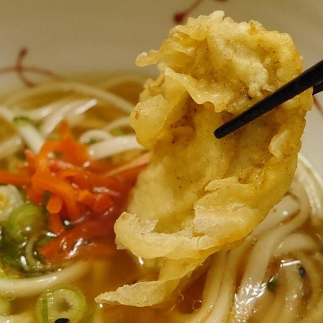 ★　鶏だし鶏天うどん