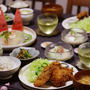 【献立】牡蠣フライと、豆乳冷奴と、チャーシューときゅうりの和え物など。～一年中ウェルカム～