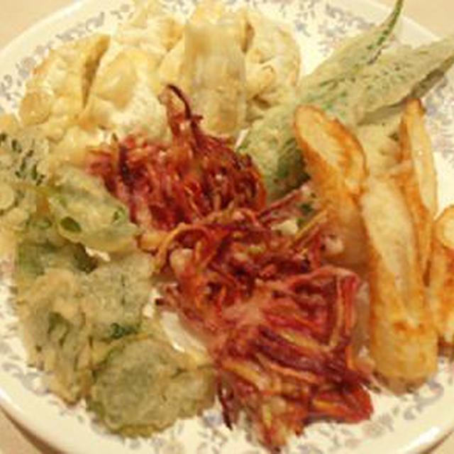 変り種の天ぷら オクラ ビートルート By Catherinesさん レシピブログ 料理ブログのレシピ満載