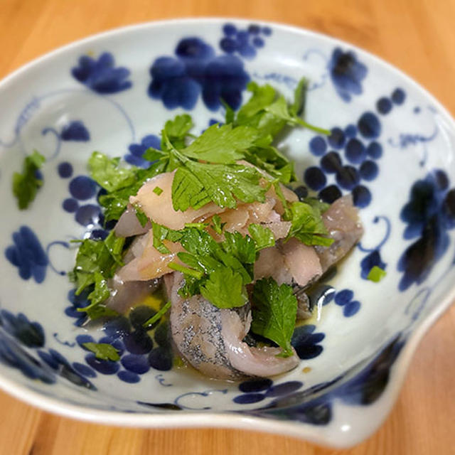鯵とガリ